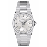 Buy Shop Tissot PRX Quartz Mother of Pearl Dial Silver Steel Strap Watch for Women- T137.210.11.111.00 USA Online