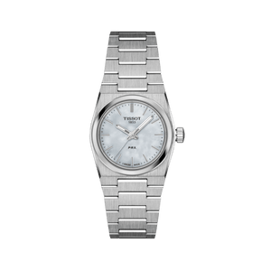 Buy Shop Tissot PRX Quartz Mother of Pearl Dial Silver Steel Strap Watch for Women- T137.210.11.111.00 USA Online