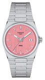 Buy Shop Tissot PRX Quartz Pink Dial Silver Steel Strap Watch for Women - T137.210.11.331.00 USA Online
