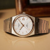 Buy Shop Tissot PRX Quartz Silver Dial Silver Steel Strap Watch for Men - T137.410.11.031.00 USA Online