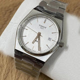 Buy Shop Tissot PRX Quartz Silver Dial Silver Steel Strap Watch for Men - T137.410.11.031.00 USA Online