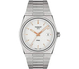 Buy Shop Tissot PRX Quartz Silver Dial Silver Steel Strap Watch for Men - T137.410.11.031.00 USA Online