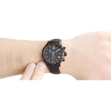 Buy Shop Tissot Quickster Chronograph Black Dial Watch For Men - T095.417.36.057.00 USA Online