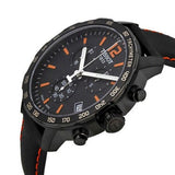 Buy Shop Tissot Quickster Chronograph Black Dial Watch For Men - T095.417.36.057.00 USA Online