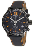Buy Shop Tissot Quickster Chronograph Black Dial Watch For Men - T095.417.36.057.00 USA Online