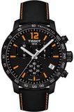 Buy Shop Tissot Quickster Chronograph Black Dial Watch For Men - T095.417.36.057.00 USA Online