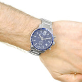 Buy Shop Tissot Quickster Chronograph Blue Dial Watch For Men - T095.417.11.047.00 USA Online