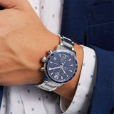 Buy Shop Tissot Quickster Chronograph Blue Dial Watch For Men - T095.417.11.047.00 USA Online