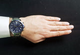 Buy Shop Tissot Quickster Chronograph Blue Dial Watch For Men - T095.417.11.047.00 USA Online