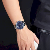 Buy Shop Tissot Quickster Chronograph Blue Dial Watch For Men - T095.417.11.047.00 USA Online