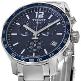 Buy Shop Tissot Quickster Chronograph Blue Dial Watch For Men - T095.417.11.047.00 USA Online