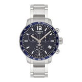 Buy Shop Tissot Quickster Chronograph Blue Dial Watch For Men - T095.417.11.047.00 USA Online
