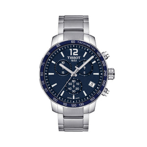 Buy Shop Tissot Quickster Chronograph Blue Dial Watch For Men - T095.417.11.047.00 USA Online
