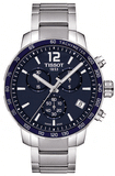 Buy Shop Tissot Quickster Chronograph Blue Dial Watch For Men - T095.417.11.047.00 USA Online