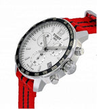 Buy Shop Tissot Quickster Chronograph NBA Chicago Bulls White Dial Red NATO Strap Watch For Men - T095.417.17.037.04 USA Online