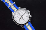 Buy Shop Tissot Quickster Chronograph NBA Golden State Warriors White Dial Two Tone NATO Strap Watch for Men - T095.417.17.037.15 USA Online