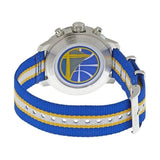Buy Shop Tissot Quickster Chronograph NBA Golden State Warriors White Dial Two Tone NATO Strap Watch for Men - T095.417.17.037.15 USA Online