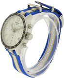 Buy Shop Tissot Quickster Chronograph NBA Golden State Warriors White Dial Two Tone NATO Strap Watch for Men - T095.417.17.037.15 USA Online