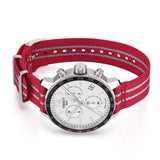 Buy Shop Tissot Quickster Chronograph NBA Houston Rockets Special Edition White Dial Two Tone NATO Strap Watch for Men - T095.417.17.037.12 USA Online