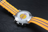 Buy Shop Tissot Quickster Chronograph NBA LA Lakers White Dial Yellow NATO Strap Watch for Men - T095.417.17.037.05 USA Online