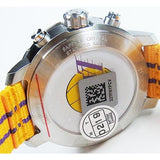 Buy Shop Tissot Quickster Chronograph NBA LA Lakers White Dial Yellow NATO Strap Watch for Men - T095.417.17.037.05 USA Online