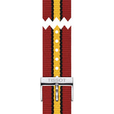 Buy Shop Tissot Quickster Chronograph NBA Miami Heat Edition White Dial Two Tone NATO Strap Watch for Men - T095.417.17.037.08 USA Online