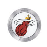 Buy Shop Tissot Quickster Chronograph NBA Miami Heat Edition White Dial Two Tone NATO Strap Watch for Men - T095.417.17.037.08 USA Online