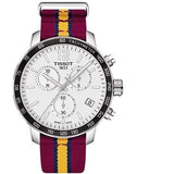 Buy Shop Tissot Quickster Chronograph NBA Miami Heat Edition White Dial Two Tone NATO Strap Watch for Men - T095.417.17.037.08 USA Online