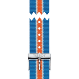 Buy Shop Tissot Quickster Chronograph NBA New York Kicks White Dial Multicolored Nato Strap Watch For Men - T095.417.17.037.06 USA Online