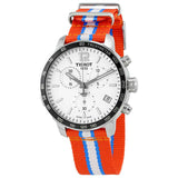 Buy Shop Tissot Quickster Chronograph NBA Oklahoma City Thunder Watch For Men - T095.417.17.037.14 USA Online