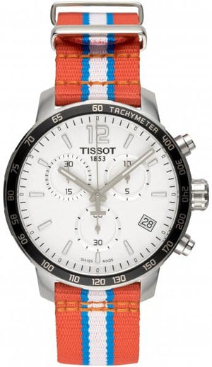 Buy Shop Tissot Quickster Chronograph NBA Oklahoma City Thunder Watch For Men - T095.417.17.037.14 USA Online