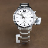 Buy Shop Tissot Quickster Chronograph Silver Dial Watch For Men - T095.417.11.037.00 USA Online