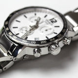 Buy Shop Tissot Quickster Chronograph Silver Dial Watch For Men - T095.417.11.037.00 USA Online