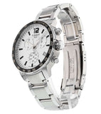 Buy Shop Tissot Quickster Chronograph Silver Dial Watch For Men - T095.417.11.037.00 USA Online