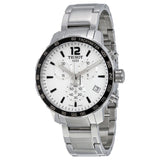 Buy Shop Tissot Quickster Chronograph Silver Dial Watch For Men - T095.417.11.037.00 USA Online