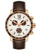 Buy Shop Tissot Quickster Chronograph Silver Dial Watch For Men - T095.417.36.037.01 USA Online