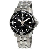 Buy Shop Tissot Seastar 1000 Powermatic 80 Black Dial Silver Steel Strap Watch For Men - T120.407.11.051.00 USA Online