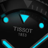 Buy Shop Tissot Seastar 1000 Black Dial Black Rubber Strap Watch For Men - T120.410.27.051.00 USA Online