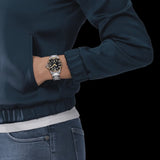 Buy Shop Tissot Seastar 1000 Black Dial Silver Steel Strap Watch For Men - T120.210.127.051.00 USA Online