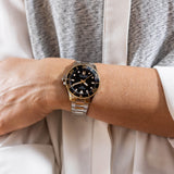 Buy Shop Tissot Seastar 1000 Black Dial Silver Steel Strap Watch For Men - T120.210.21.051.00 USA Online