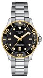 Buy Shop Tissot Seastar 1000 Black Dial Silver Steel Strap Watch For Men - T120.210.21.051.00 USA Online