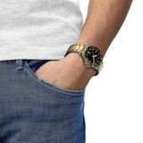 Buy Shop Tissot Seastar 1000 Black Dial Two Tone Steel Strap Watch For Men - T120.410.22.051.00 USA Online
