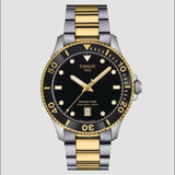 Buy Shop Tissot Seastar 1000 Black Dial Two Tone Steel Strap Watch For Men - T120.410.22.051.00 USA Online