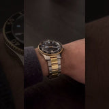 Tissot Seastar 1000 Black Dial Two Tone Steel Strap Watch For Men - T120.410.22.051.00