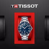 Buy Shop Tissot Seastar 1000 Blue Dial Silver Steel Strap Watch For Men - T120.410.11.041.00 USA Online