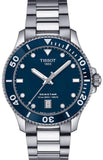 Buy Shop Tissot Seastar 1000 Blue Dial Silver Steel Strap Watch For Men - T120.410.11.041.00 USA Online
