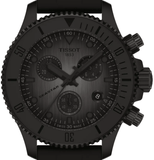 Buy Shop Tissot Seastar 1000 Chronograph Black Dial Black Rubber Strap Watch for Men - T120.217.37.061.00 USA Online