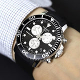 Buy Shop Tissot Seastar 1000 Chronograph Black Dial Black Rubber Strap Watch For Men - T120.417.17.051.00 USA Online