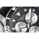 Buy Shop Tissot Seastar 1000 Chronograph Black Dial Black Rubber Strap Watch For Men - T120.417.17.051.00 USA Online
