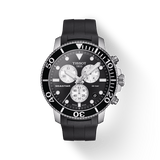 Buy Shop Tissot Seastar 1000 Chronograph Black Dial Black Rubber Strap Watch For Men - T120.417.17.051.00 USA Online